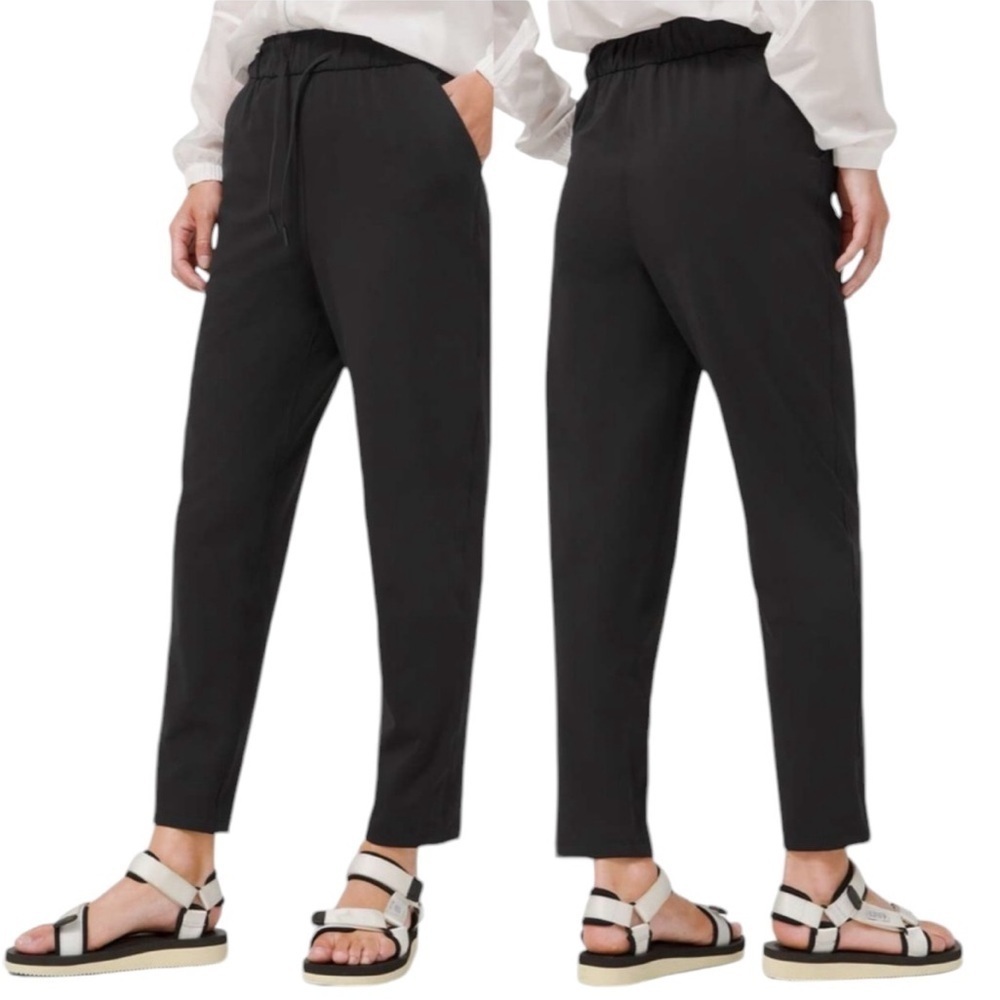 Lululemon Keep Moving Pant 7/8 High-Rise Black Size 12